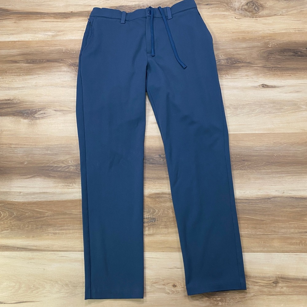 Quince Ultra-Stretch 24/7 Smart Chino 30x28 Performance Slim Fit Ocean Blue